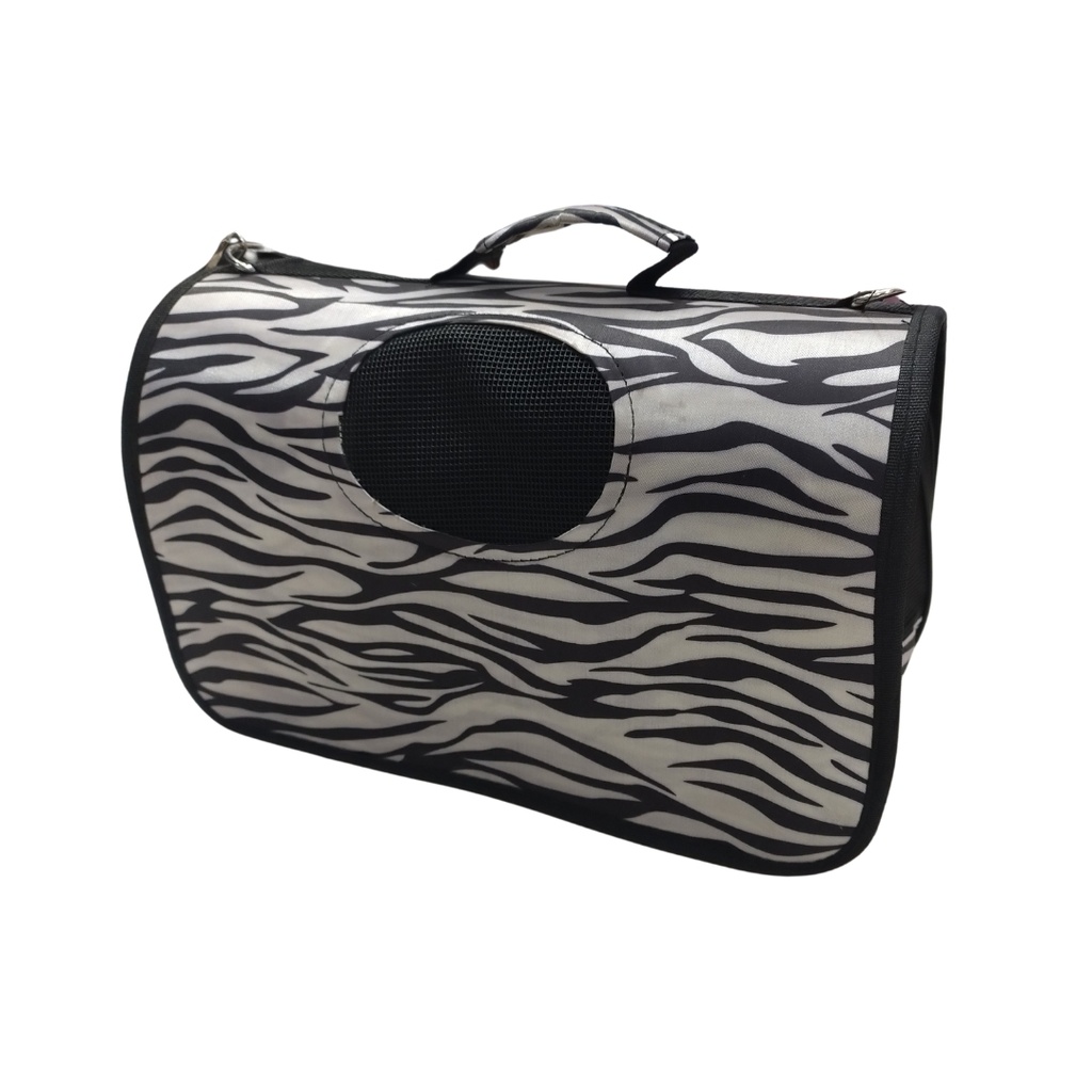 Bolso tela con cierre importado N-1 (38x26cm)
