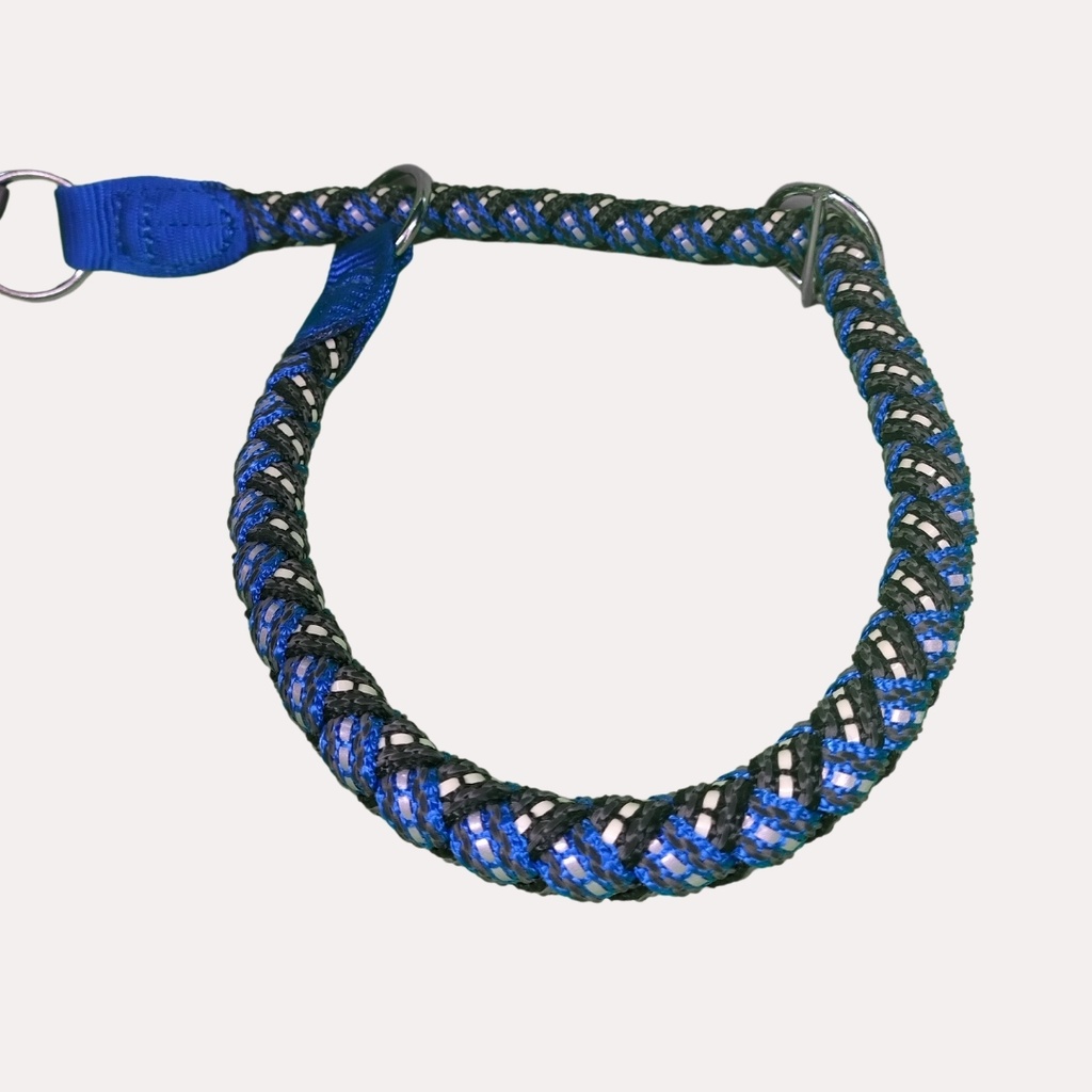 Collar alpinista con goma trenzada reflex
