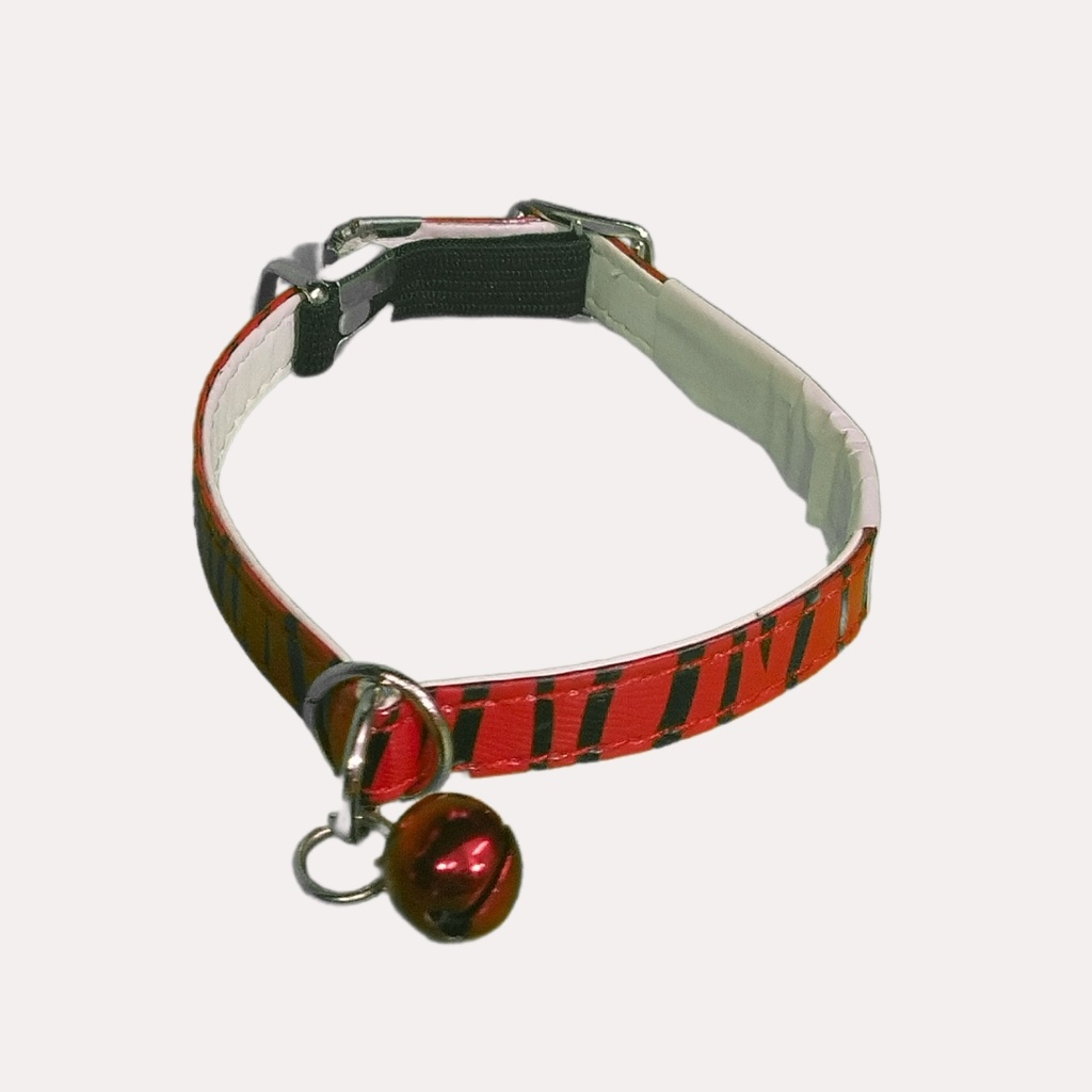 Collar para gato animal print elastizado
