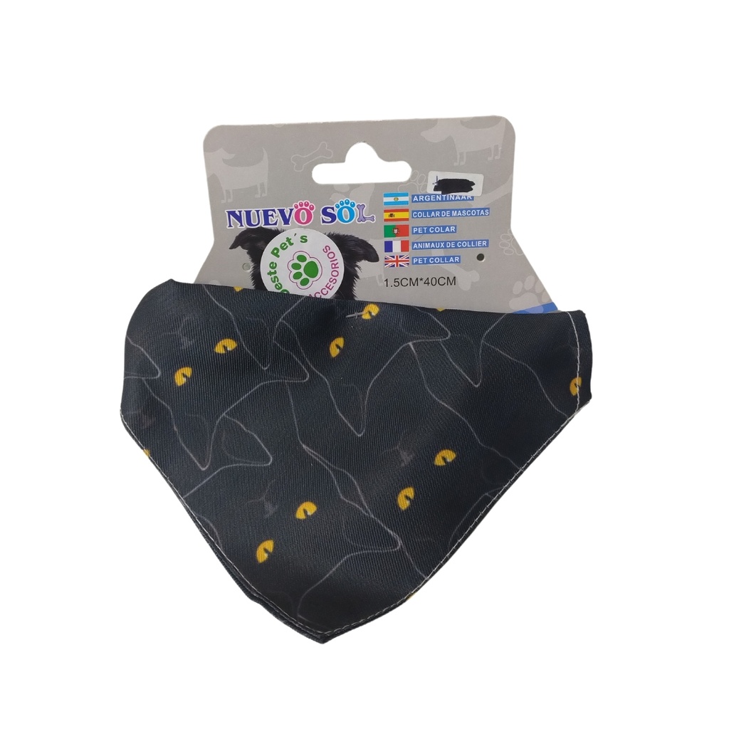 Collar regulable con bandana
