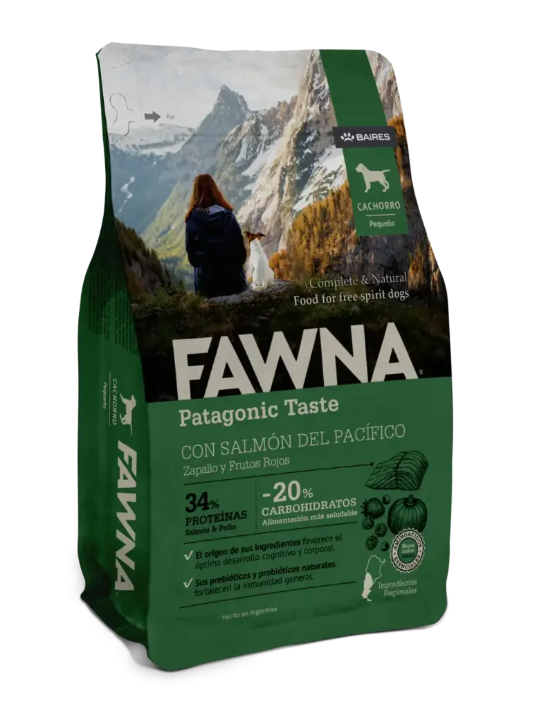 Fawna perro cachorro mordida pequeña x 3kg