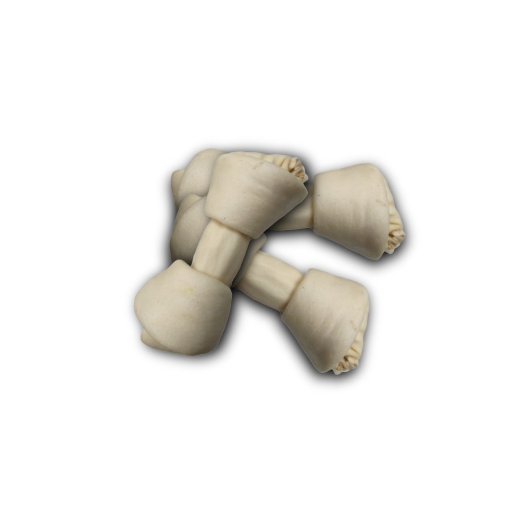 Hueso cuero blanco 3/4'' x 3 unidades