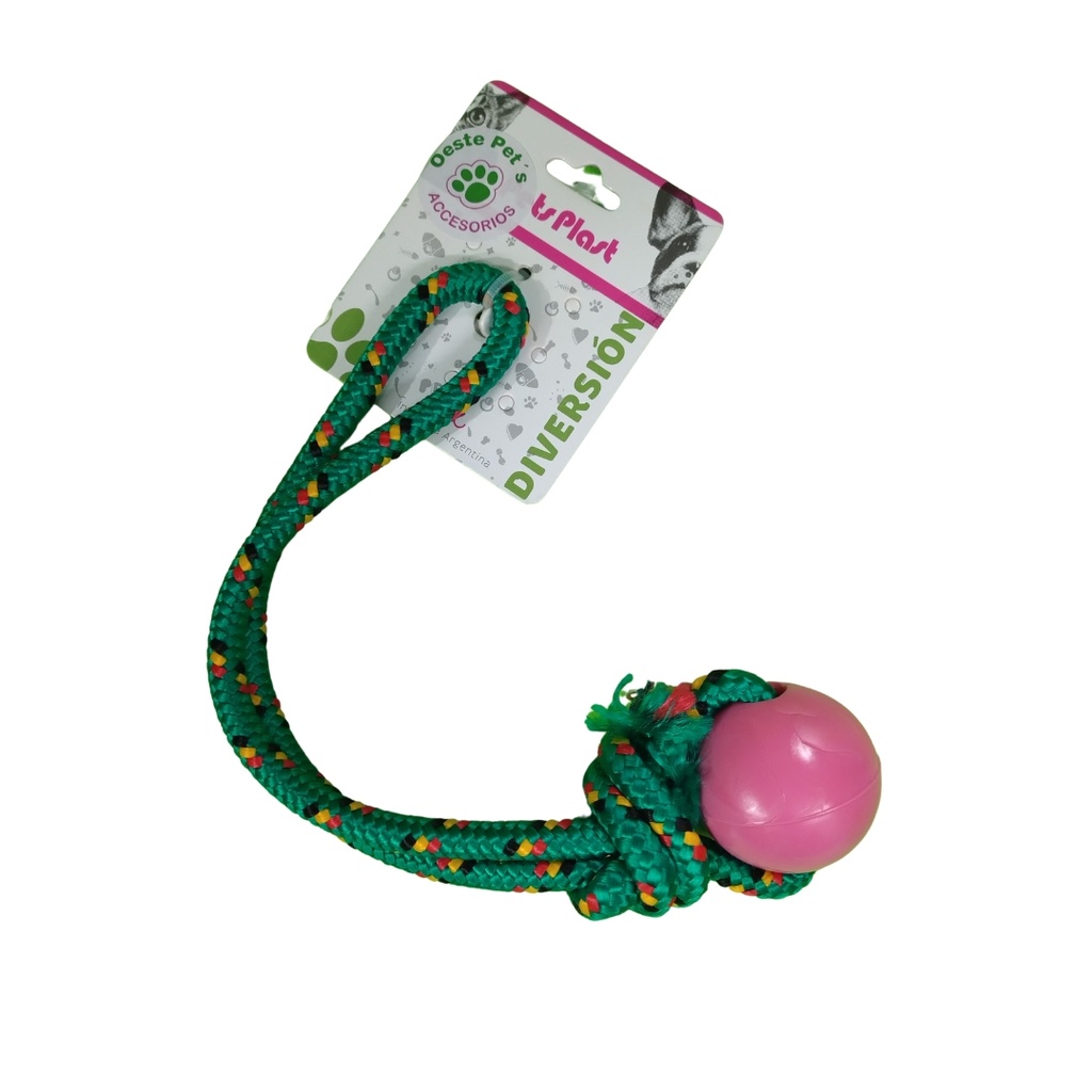 Manija soga alpina con pelota chica