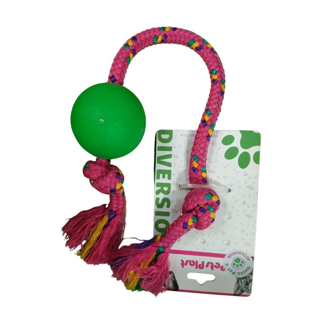 Manija soga alpina con pelota grande