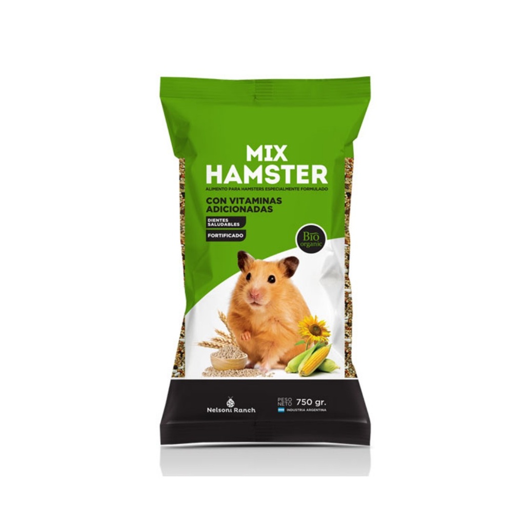 Mix hamster Nelsoni Ranch x 750gr