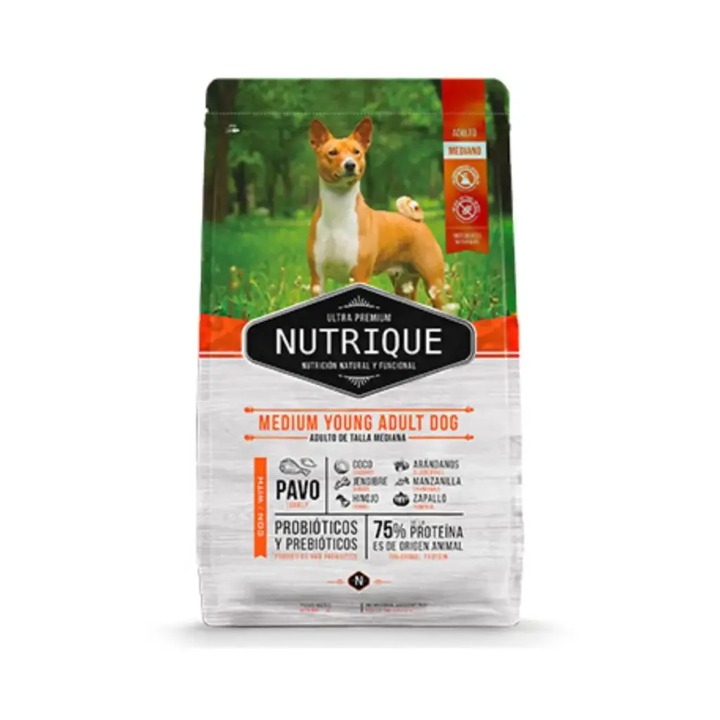 Nutrique Medium Young Adult Dog x 3kg