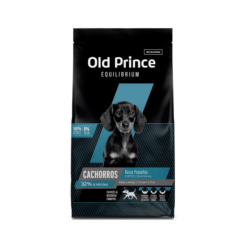 Old Prince Equilibrium Perro Cachorro Mordida Pequeña x 3kg
