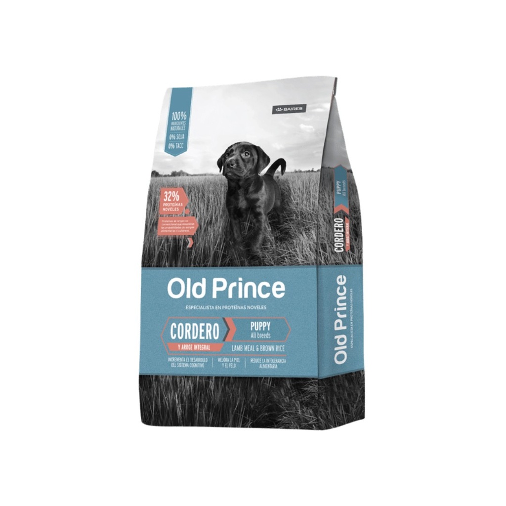 Old Prince Dog Cordero Puppy Med y Gr x 7,5kg
