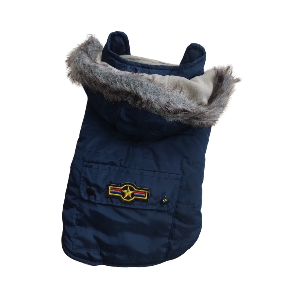 Parka con capucha desmontable S 30cm