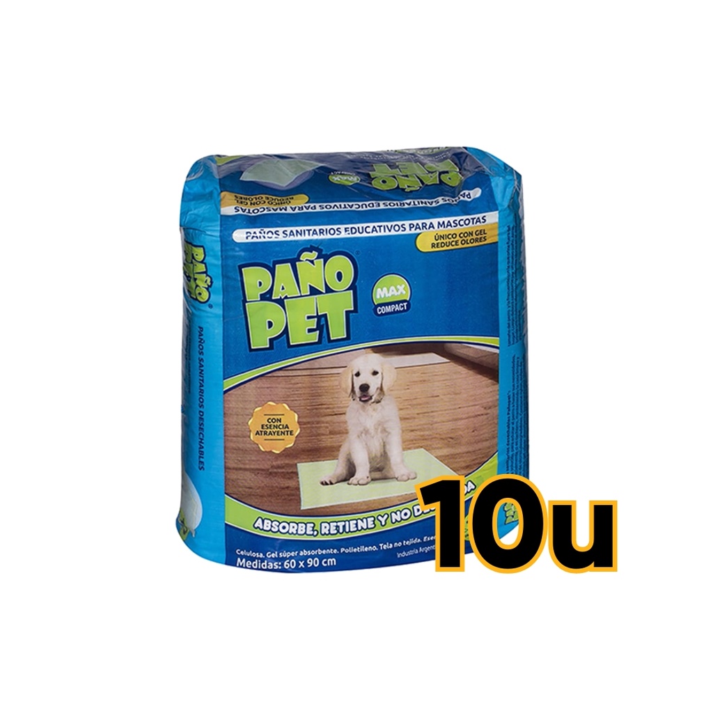 Pañopet Max 60x90cm 10 unidades