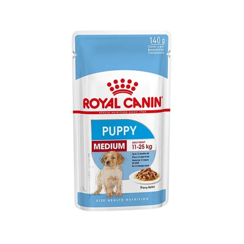 Pouch Royal Canin Medium Puppy x 140gr