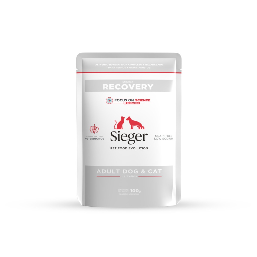 Pouch Sieger Recovery x 100gr