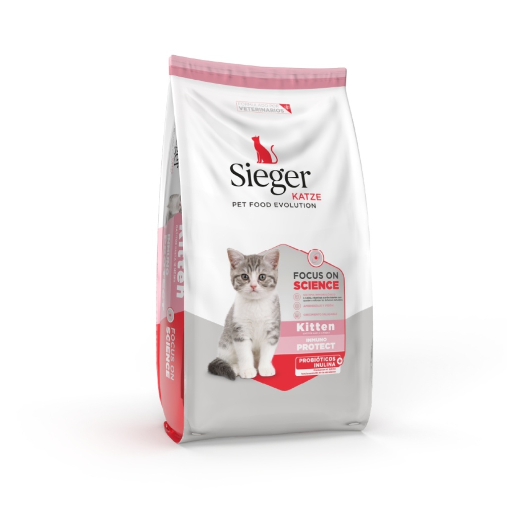 Sieger Katze Kitten Inmuno Protect x 1kg 