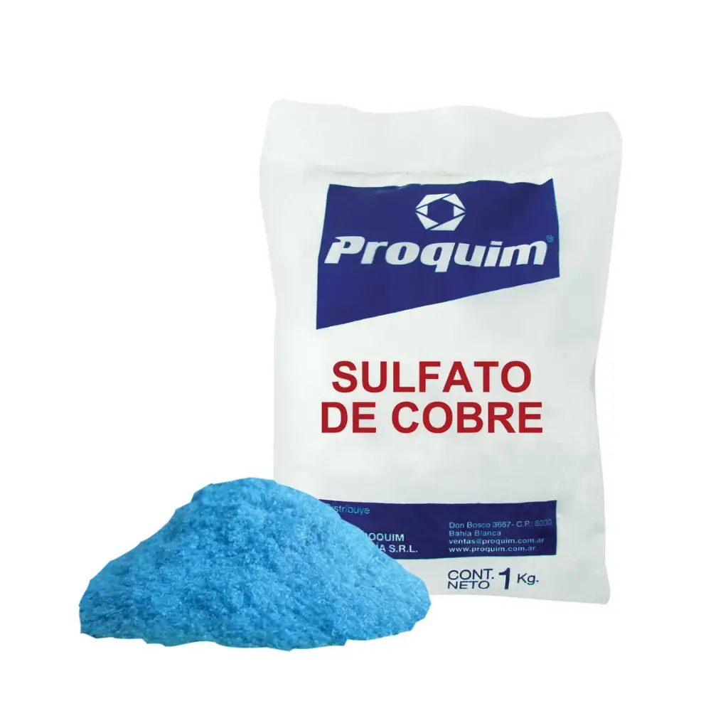 Sulfato de cobre x 500gr