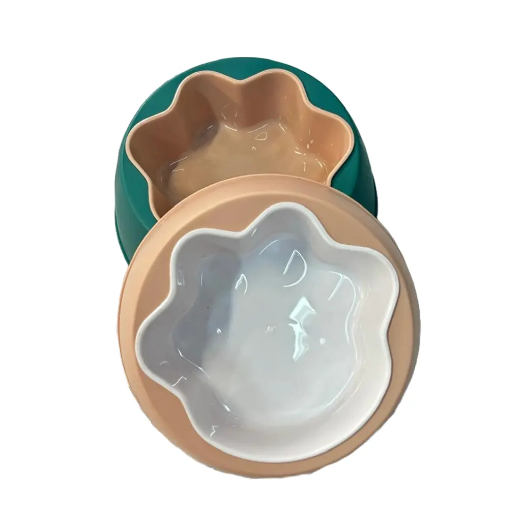 Comedero plástico huella