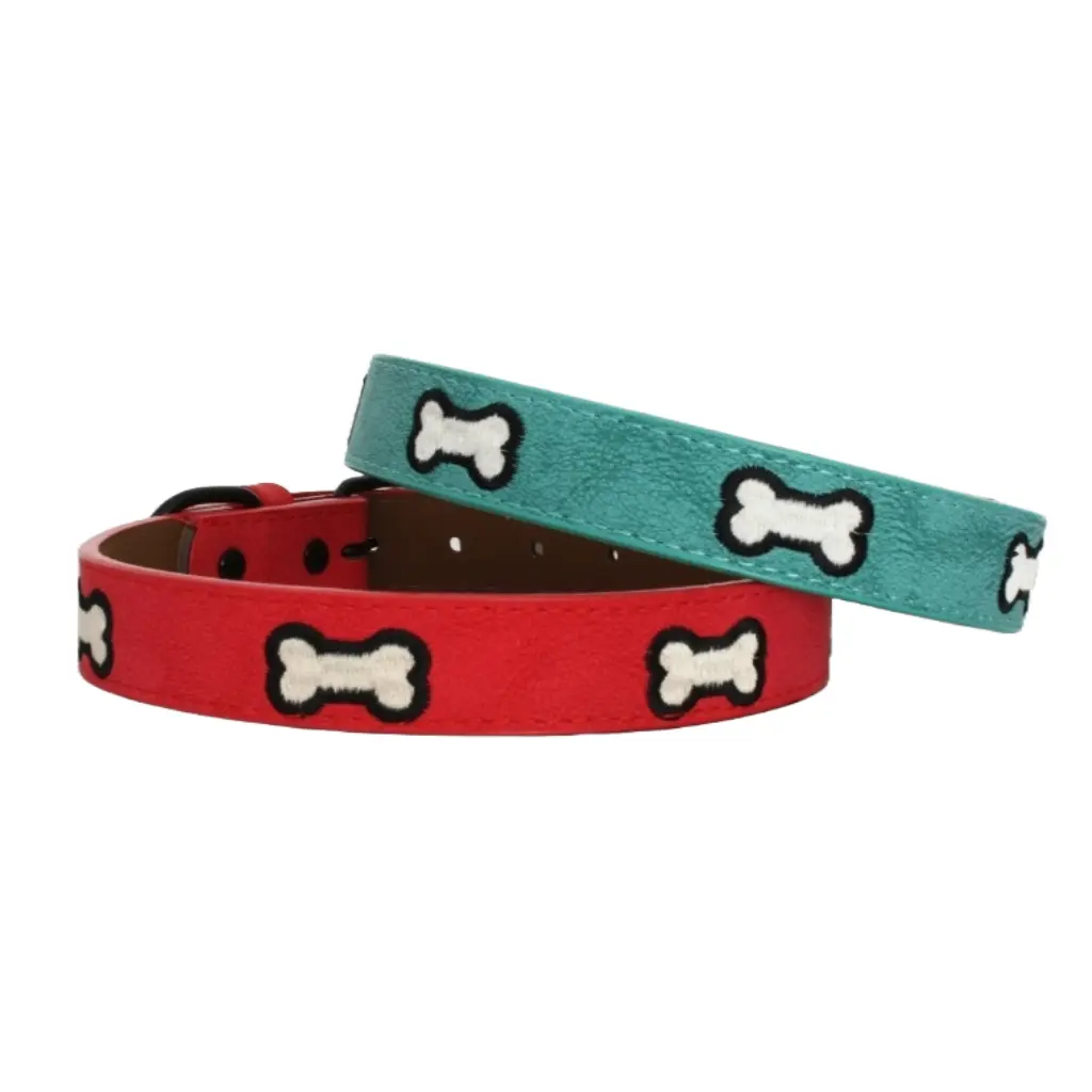 Collar con cuatro huesos 2.5cm