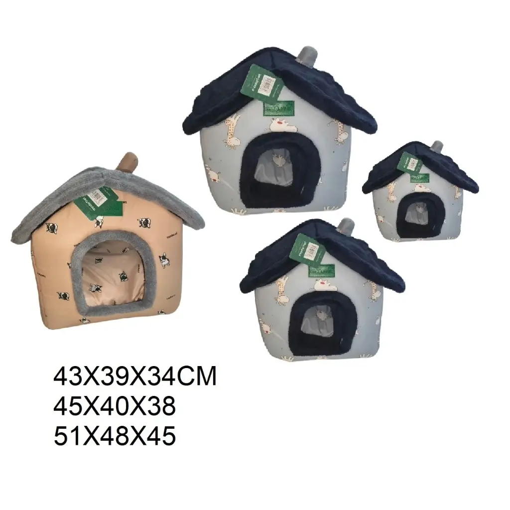 Moisés casa de peluche Talle 1