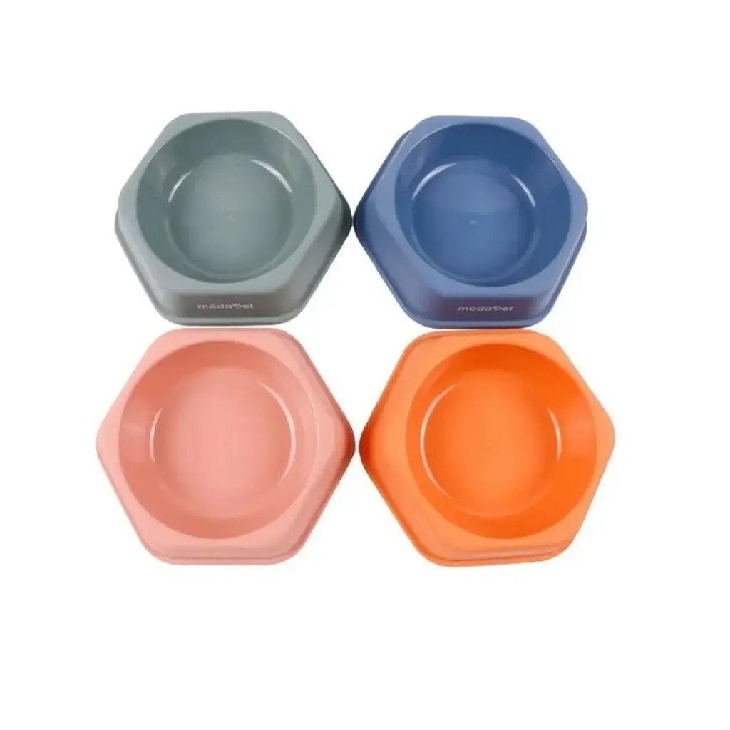 Comedero mediano hexagonal