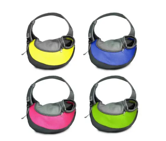 Bandolera transportadora aireada con cuello ajustable
