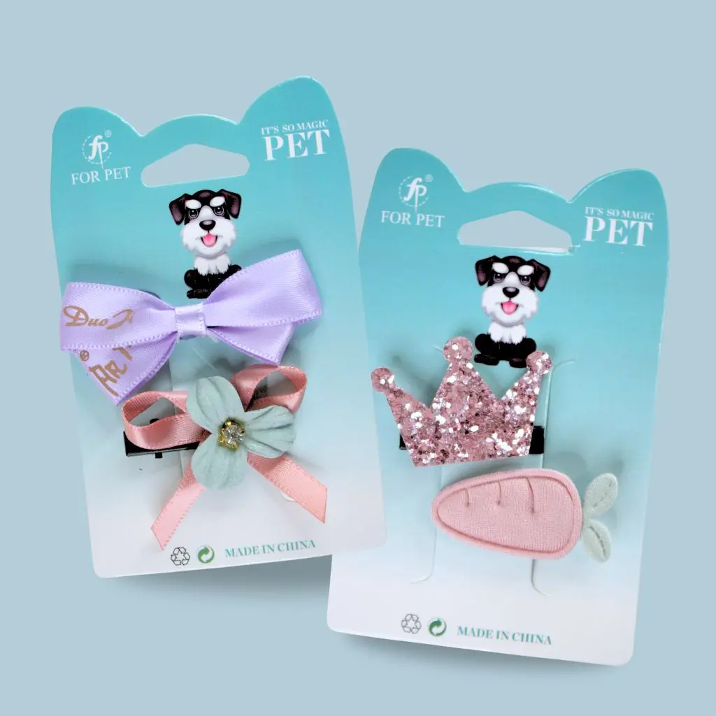 Hebilla para pelo de mascota x2