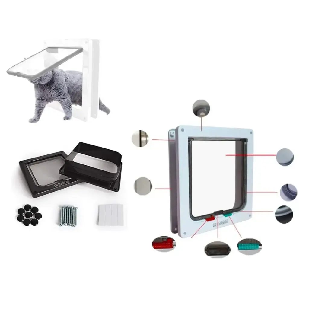 Puerta para mascotas 29x19x5cm