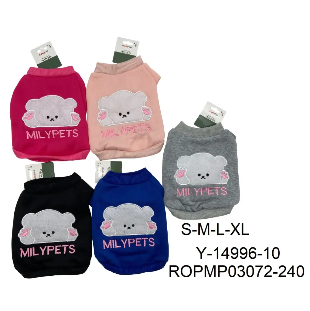 Buzo con osito Talle M