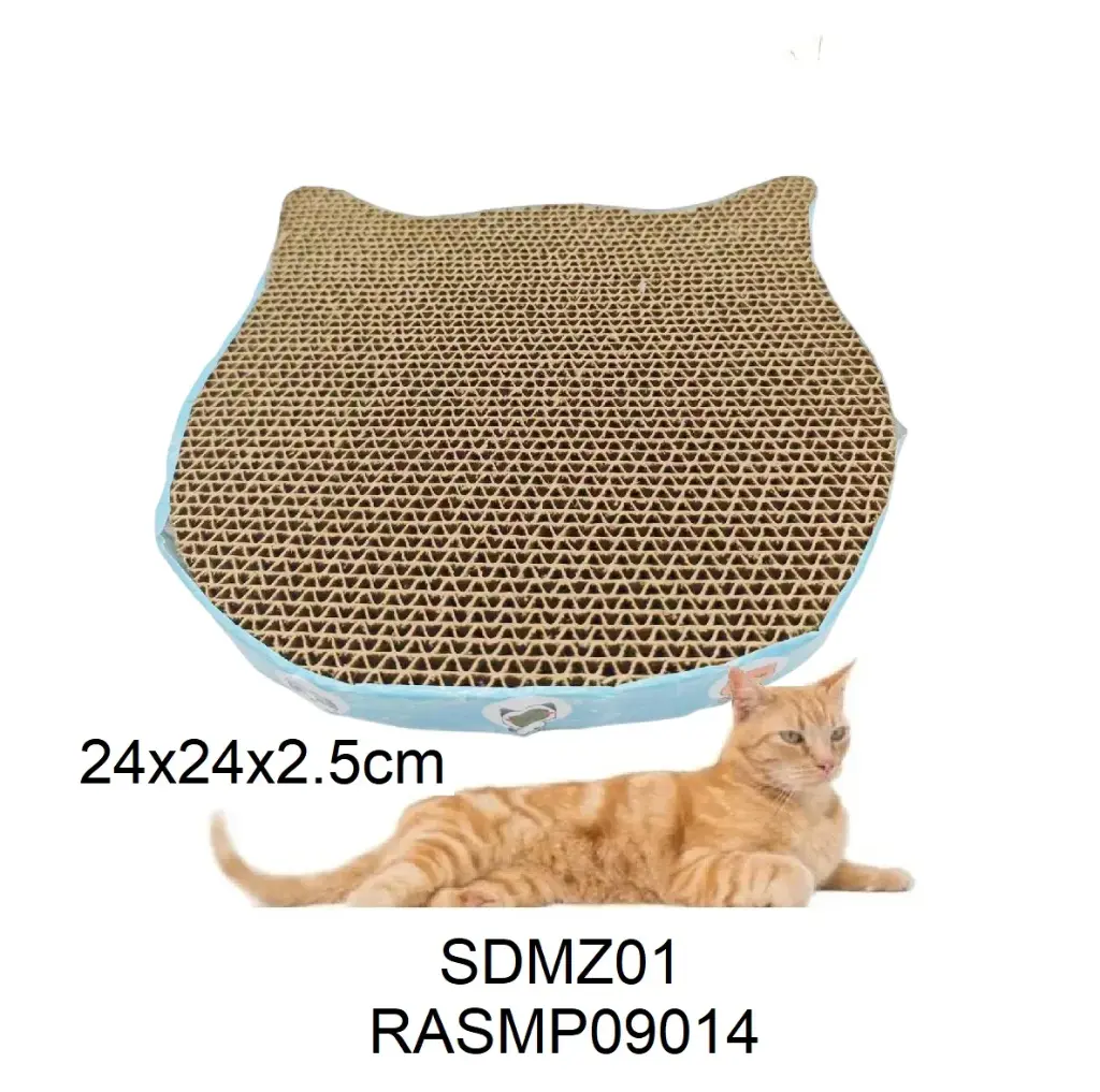 Rascador económico forma de gato 24cm