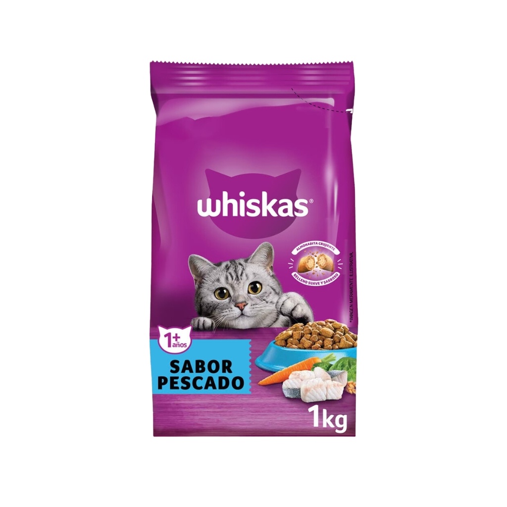 Whiskas Cat Adulto Pescado x 20kg