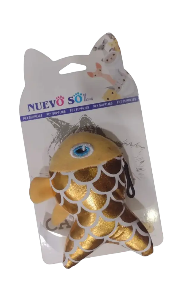 Juguete pececito para gato