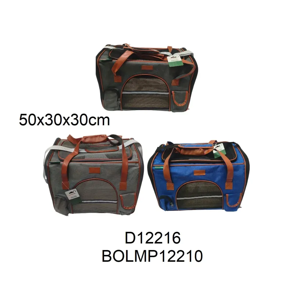 Bolso transportadora aireado 50 x 30 x 30cm