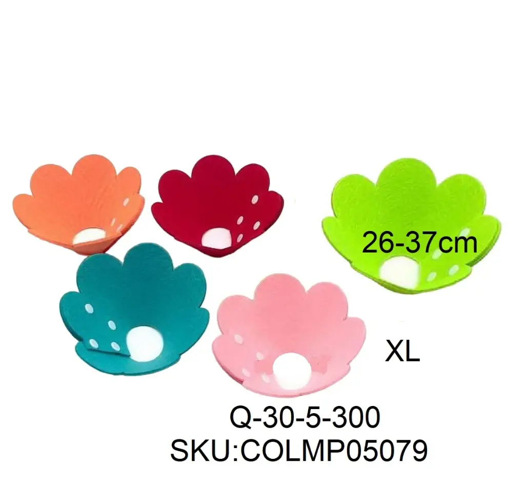 Collar isabelino flor Talle XL 26-37cm