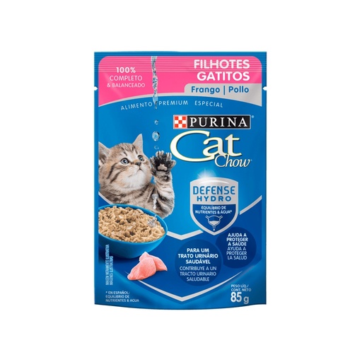 [12482410] Pouch Cat Chow Gatitos Pollo x 85gr