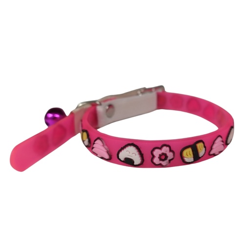 [31A10] Collar para gato silicona elastizado