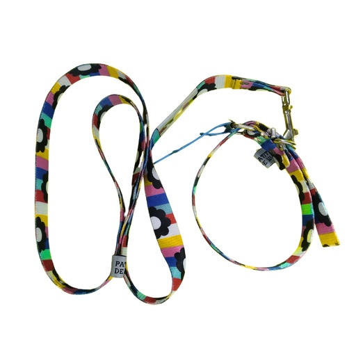 [CCS4] Conjunto collar y correa sublimado N-4