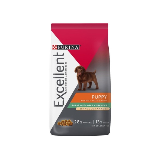 [12570812] Excellent Dog Puppy C&R Med Gr x 3kg
