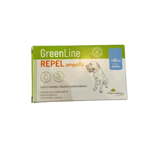 [0060-000534-0] Greenline Repelente Ampolla Perros +20kg