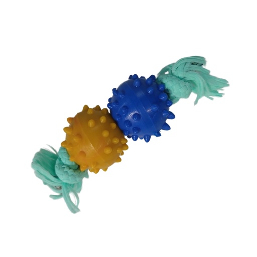 [S1002] Hueso de hilo con 2 pelotas con pinches