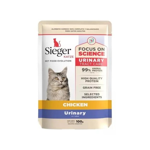 [25-04-09-03] Pouch Sieger Katze Adult Urinary WET x 100 gr
