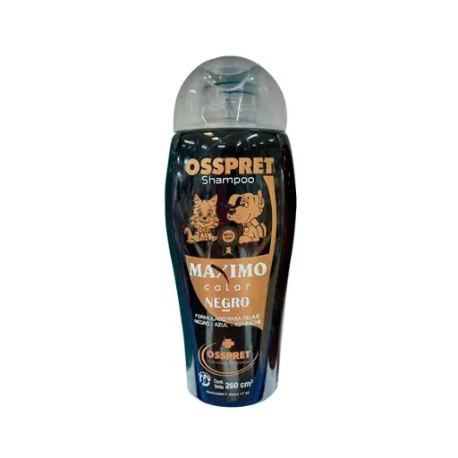 [0121-000710-0] Shampoo Osspret Maximo color Negro x 260ml