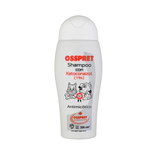 [0121-000760-0] Shampoo Osspret Ketoconazol 10% x 250ml