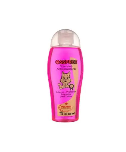 [0121-000170-0] Shampoo Osspret Pulguicida Gatos x 250ml                     