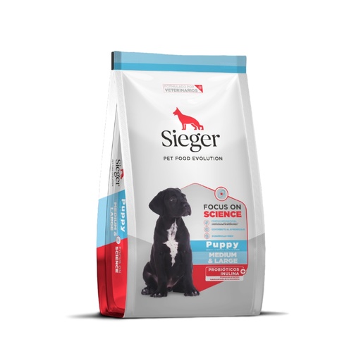[03-09-01-11] Sieger Dog Puppy Medium & Large Breed x 3kg