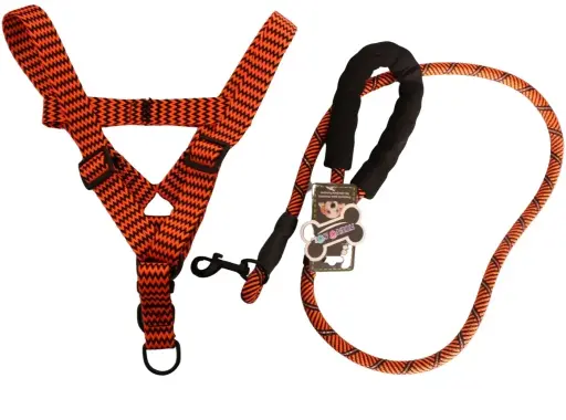 [8672240703137] Pretal y correa alpinista bicolor 3cm