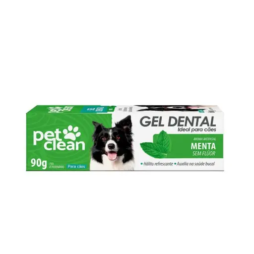 [GDMTPETCLN] Gel dental menta Pet Clean