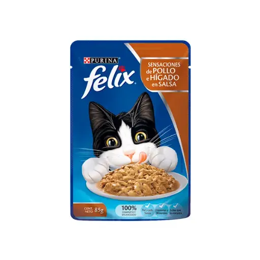 [12575445] Pouch Felix Pollo 85g 