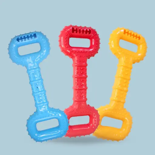 [8672250806507] Juguete mordillo hueso largo dosificador 29x12cm