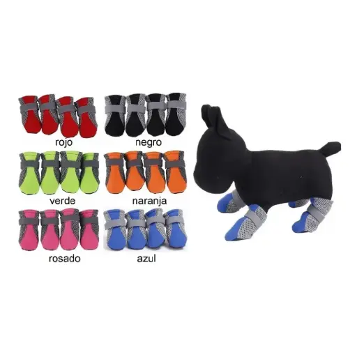 [2112345678528] Botitas de tela aireada Talle M