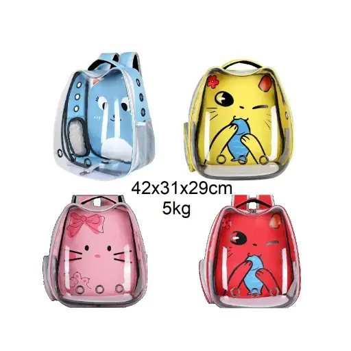 [6932240624170] Mochila transportadora con visor burbuja