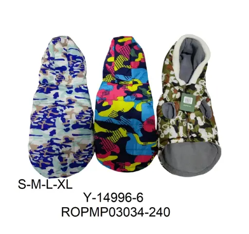 [6937241203034-XL] Campera impermeable camuflada Talle XL