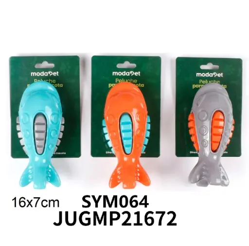 [6968222121672] Juguete mordillo pez 16 x 7cm